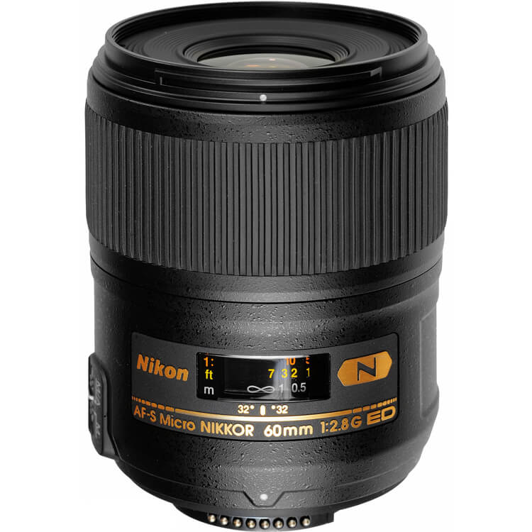 لنز نیکون مدل Nikon AF-S Micro NIKKOR 60mm f/2.8G ED