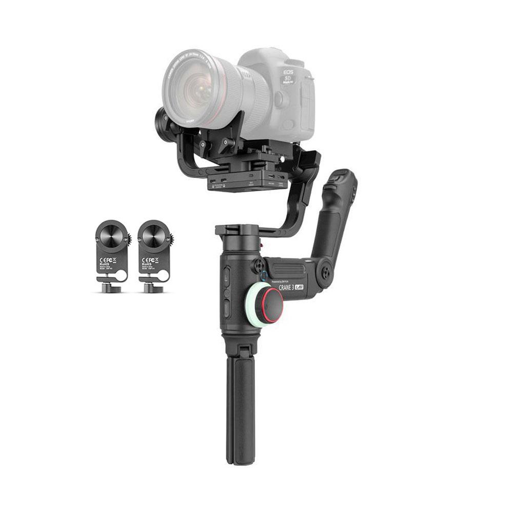 گیمبال دوربین ژیون کرین 3 همراه با موتور فالو فوکوس Zhiyun-Tech Crane 3 with Follow Focus Motor