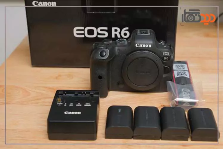 پک دوربین canon eos r6 mirrorless