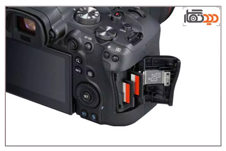 بدنه دوربین canon eos r6 mirrorless