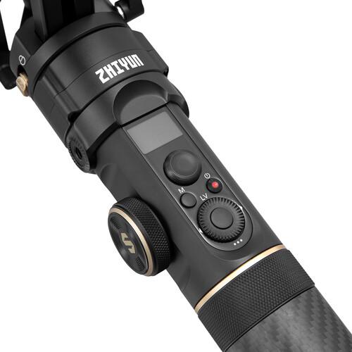 تصویر از تنظیمات گیمبال دوربین ژیون کرین 2 اس به همراه هولدر Zhiyun-Tech CRANE 2S With Holder