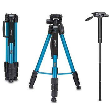 حالت های مختلف سه پایه دوربین جیماری مدل KP-2254 Blue