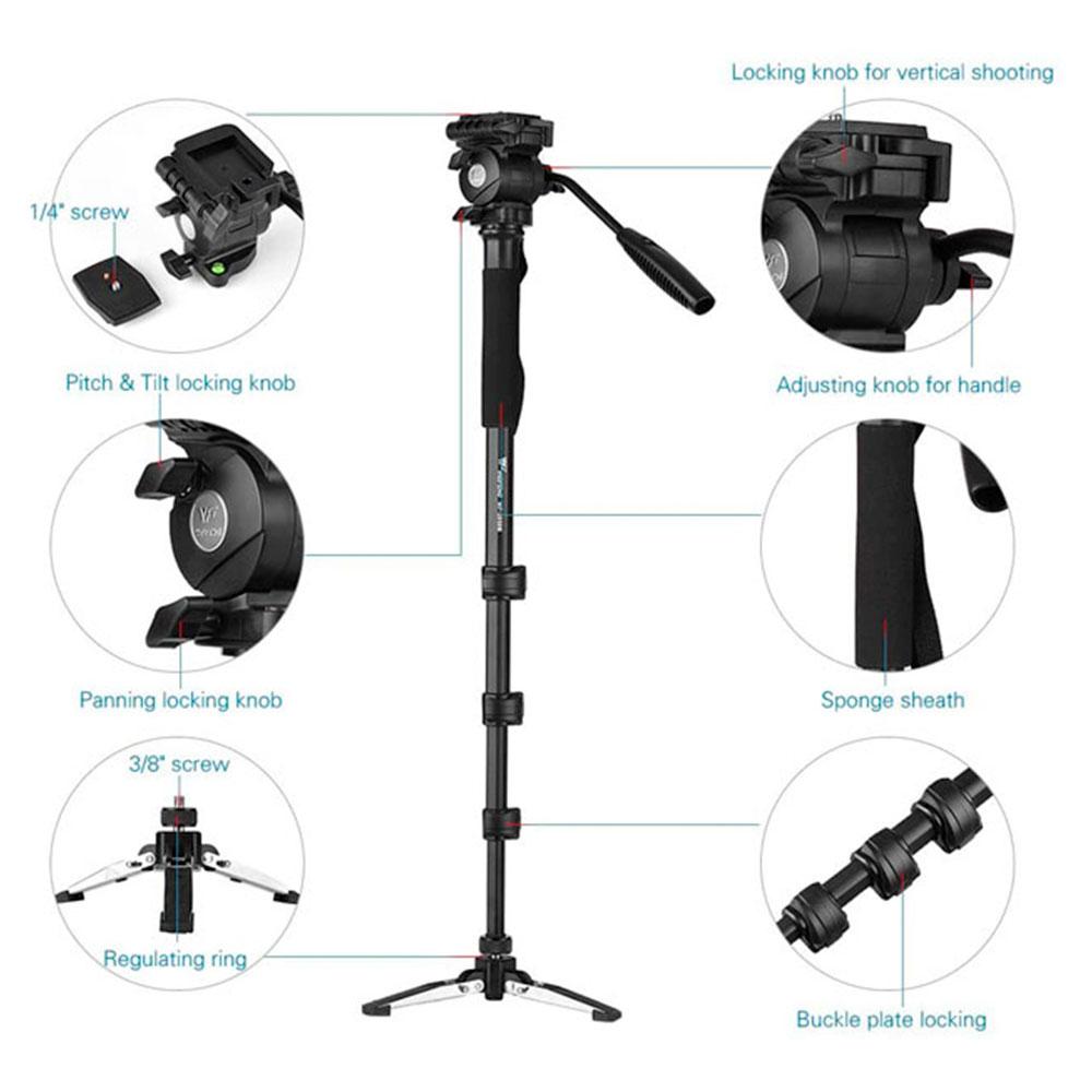 سه پایه دوربین ویفنگ مدل WF-3958M