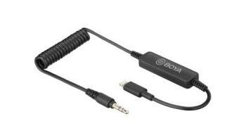 مبدل لایتنینگ به جک 3.5 میلی متری مبدل میکروفون بویا مدل 35C-L