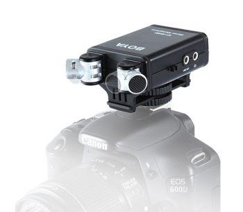 میکروفن بویا مدل BY-SM80 سازگار با انواع دوربین