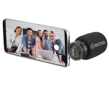 میکروفن موبایل بویا مدل BY-DM100 با جک USB-C