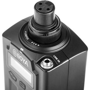 جک 3.5 m فرستنده میکروفون دستی بویا مدل by-WXLR8 Pro