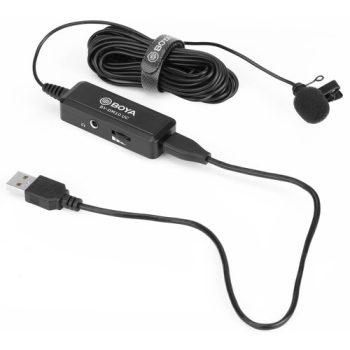 کابل 20 اینچی میکروفون یقه ای بویا مدل BY-DM10 UC