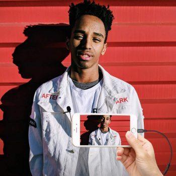 میکروفون یقه ای بویا مدل BY-M2 مناسب برای مصاحبه