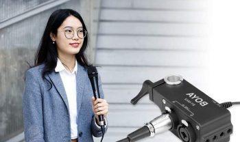 میکسر صدا بویا مدل BOYA BY-MA2 مناسب برای مصاحبه