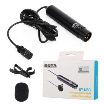 بسته بندی میکروفون یقه ای بویا مدل BY-M8C