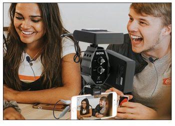 رابط میکروفون بویا مدل BY-MP4 مناسب ضبط ویدیو