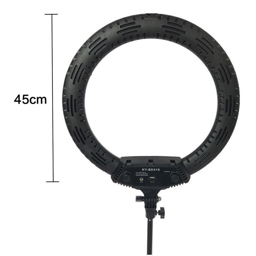رینگ لایت حرفه ای دوربین مدل KY-BK416