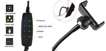 رینگ لایت دوربین مدل ZD-666رینگ لایت دوربین مدل ZD-666