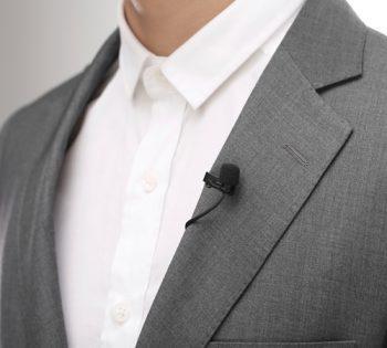 گیره اتصال به لباس میکروفون یقه ای بویا مدل BY-DM2