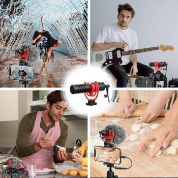 تولید محتوا با میکروفون کاردیود بویا مدل BY-MM1+