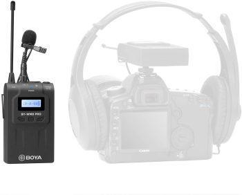 فرستنده میکروفون بویا مدل By-TX8 PRO قابل اتصال به دوربین