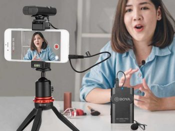 میکروفون بی سیم بویا مدل BY-WM4 Pro-K4 برای بلاگرها