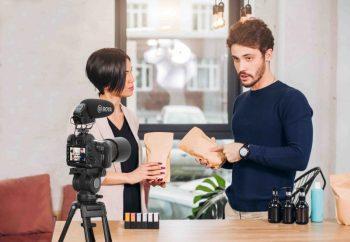 میکروفون شات گان بویا مدل BY-BM3032 مناسب تولید محتوا