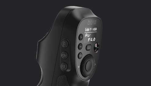 تصویر از دکمه های گیمبال دوربین ژیون کرین کریتور Zhiyun CRANE 3 Creator