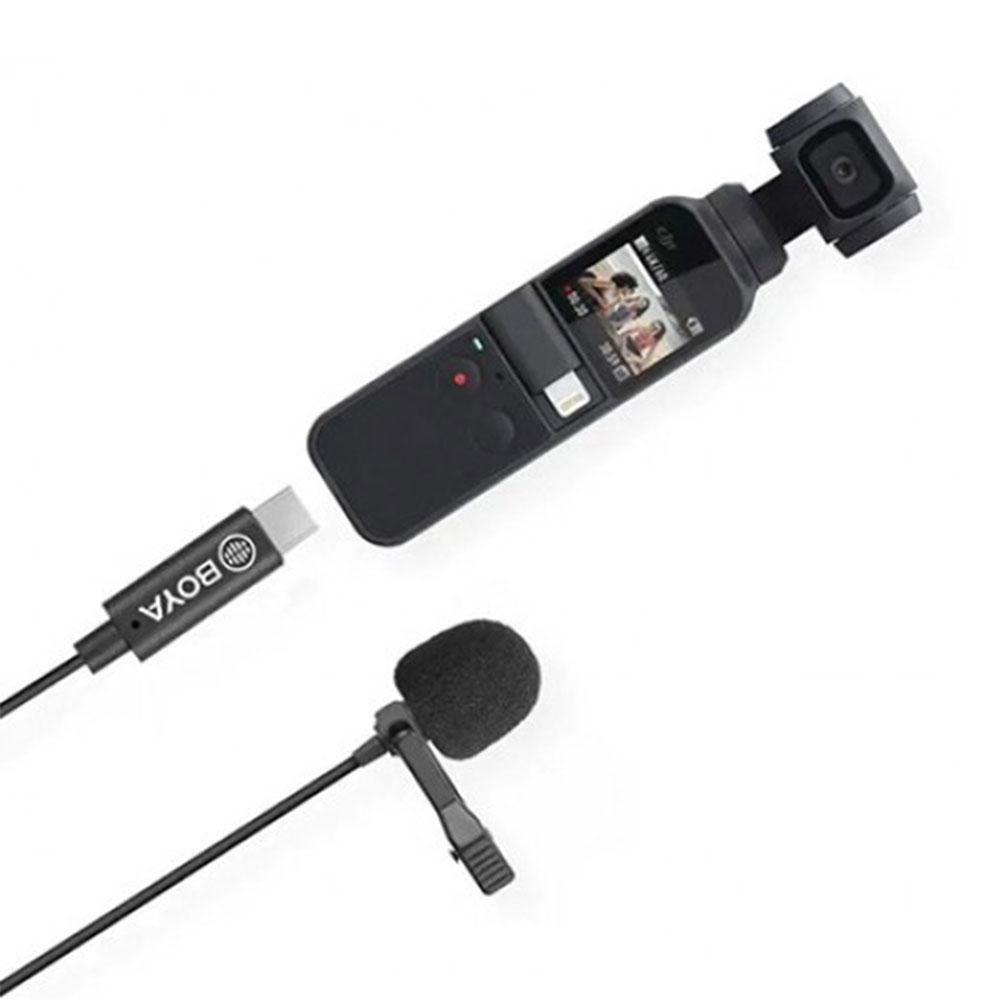 میکروفون یقه ای بویا مدل Boya BY-M3-OP مناسب برای اسمو پاکت