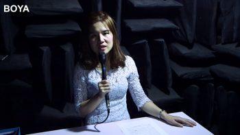 میکروفون دستی بویا مدل BY-HM100 مناسب مصاحبه