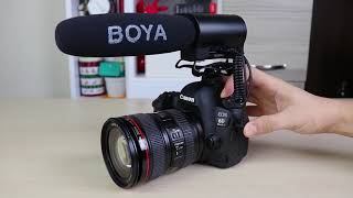 میکروفن شات گان بویا مدل BY-DMR7 قابل اتصال به دوربین