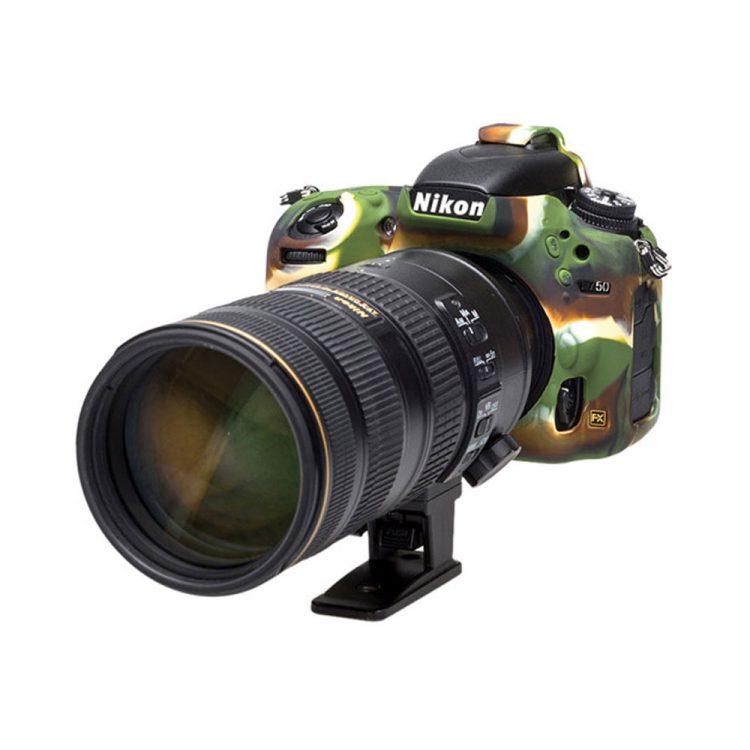 کاور سیلیکونی دوربین نیکون D750 مدل ایزی کاور استتار
