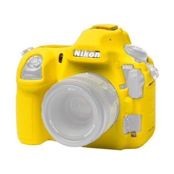 کاور سیلیکونی دوربین نیکون D850 مدل ایزی کاور زرد