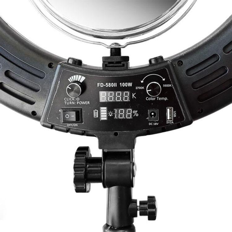 رينگ لايت عکاسي FD-580 II