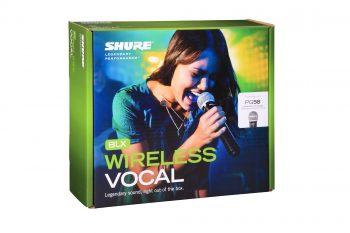 میکروفن شور SHURE BLX24/PG58 microphone