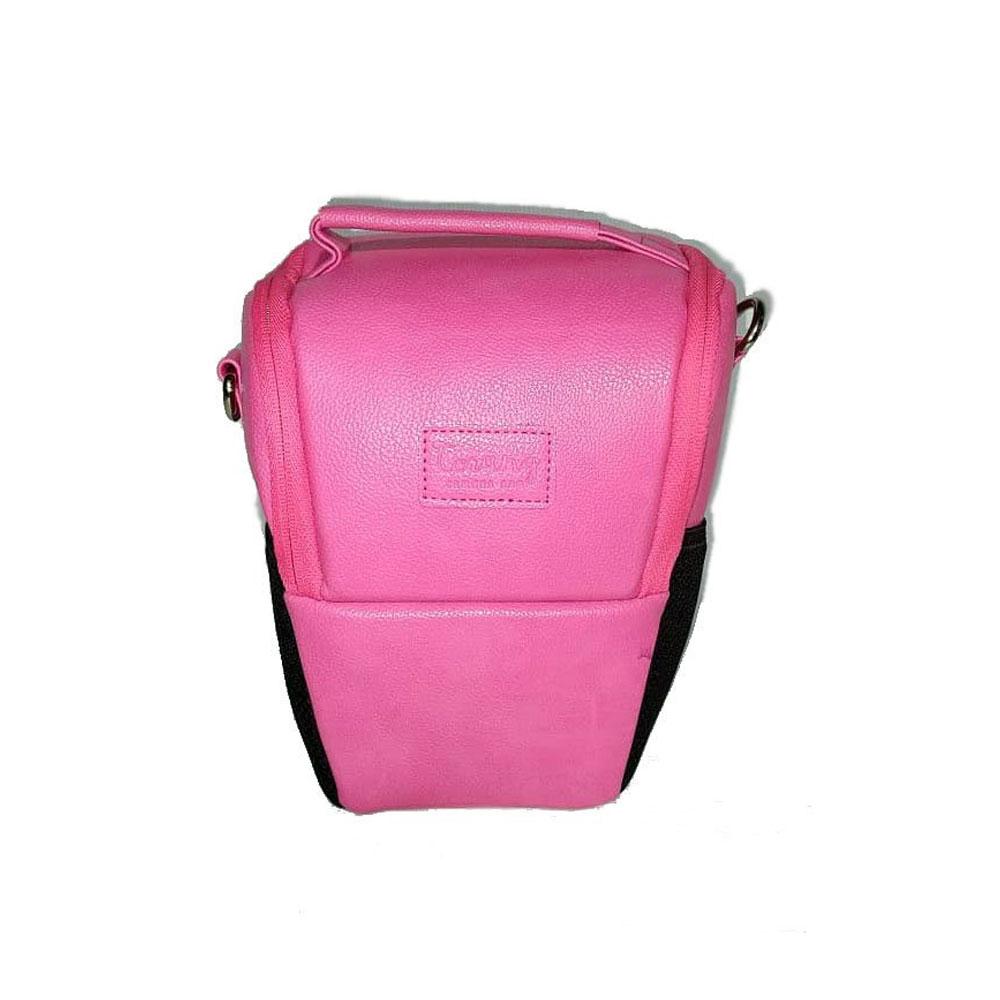 کیف دوربین عکاسی پوزه ای Torang سایز L صورتی