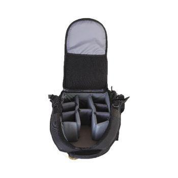 نمای داخلی کیف نیم کوله کانن مدل Canon half bag P601