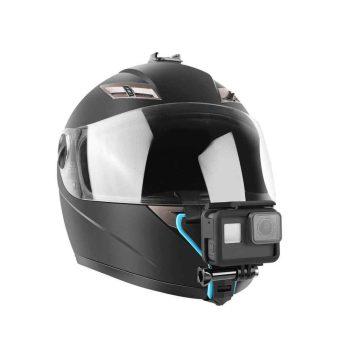 بند نگهدارنده گوپرو بر روی کلاه ایمنی GoPro retaining strap helmet