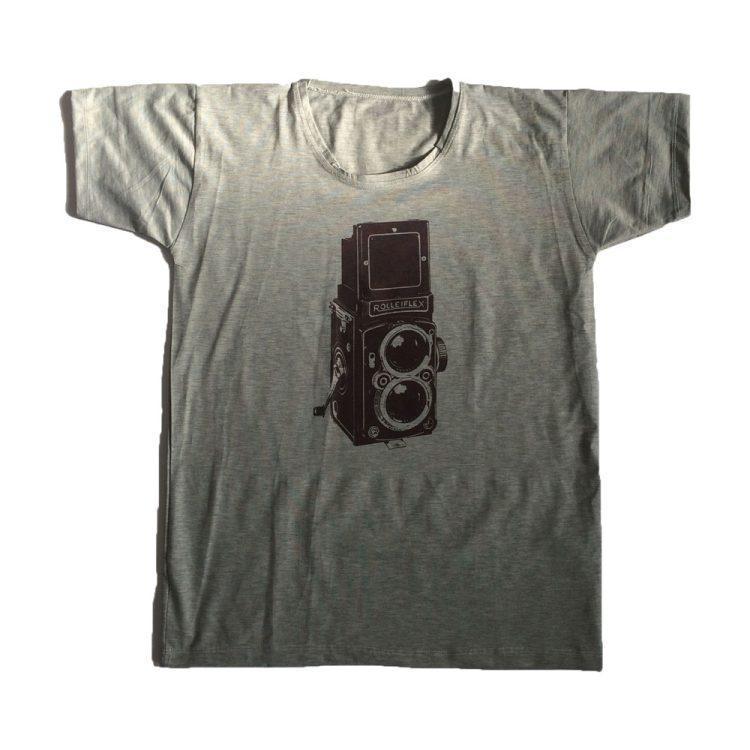تی شرت مردانه و زنانه طرح دوربین قدیمی
