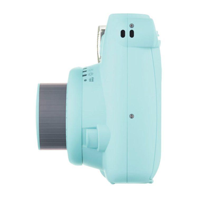 دوربین چاپ سریع فوجی فیلم آبی روشن Instax Mini 9 Ice Blue + کاغذ ۱۰ تایی