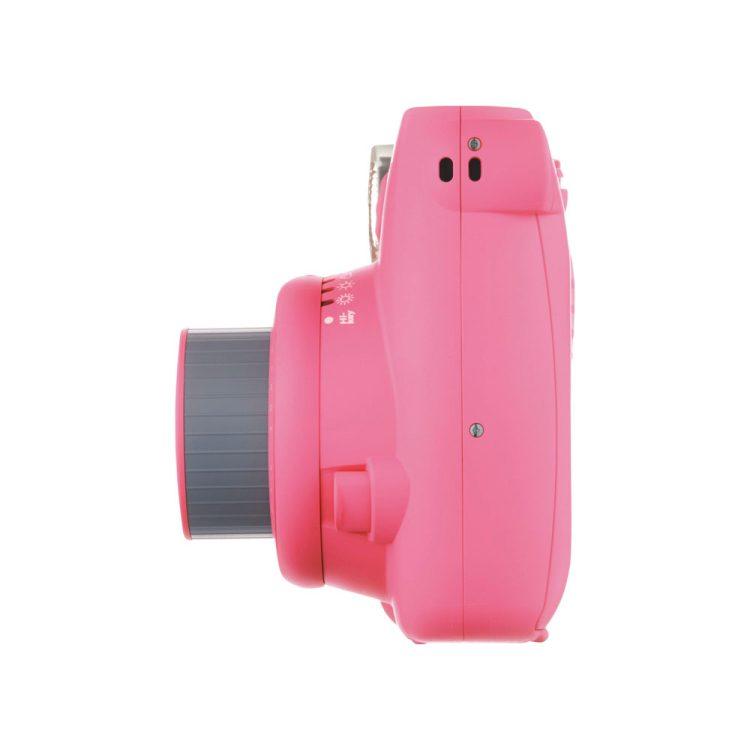 دوربین چاپ سریع فوجی فیلم صورتی Instax Mini 9 Flamingo Pink + کاغذ 10 تایی