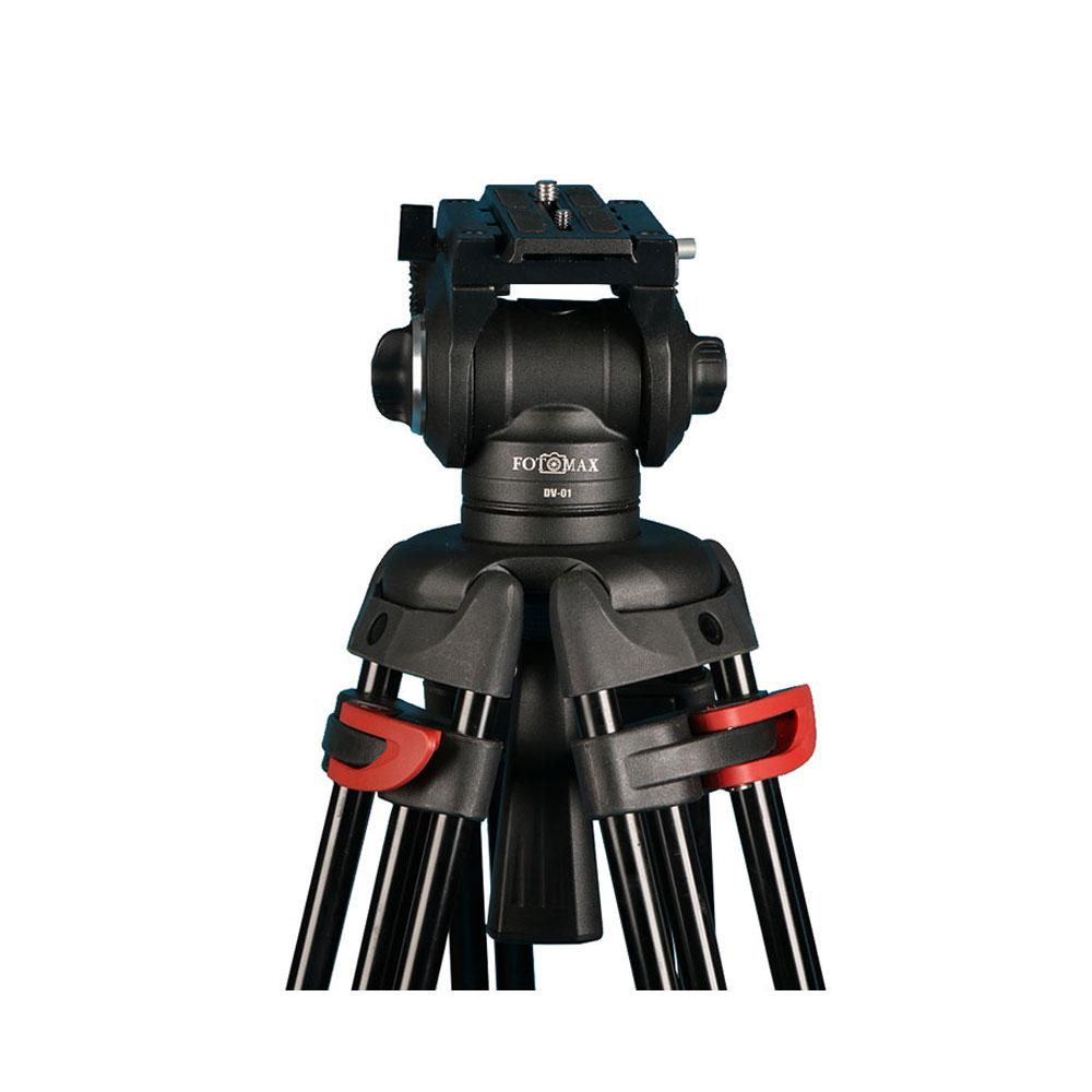 سه پایه دوربین فیلمبرداری فوتومکس Fotomax DV-01 Video Tripod