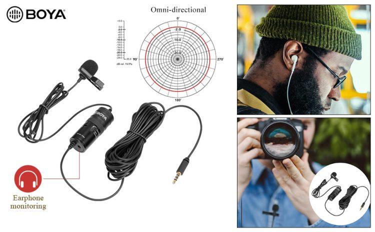 میکروفن یقه ای بویا BOYA BY-M1 Pro