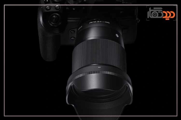 لنز سیگما Sigma 16mm f/1.4 DC DN Contemporary Lens for Sony E و نمای جانبی
