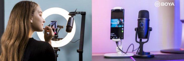 میکروفن BY-PM500 مناسب بلاگرها