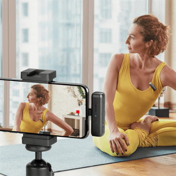 میکروفن بی سیم بویا BOYA BY-WM3D مناسب بلاگرها