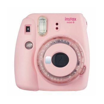 دوربین چاپ سریع فوجی فیلم صورتی کمرنگ Instax Mini 9