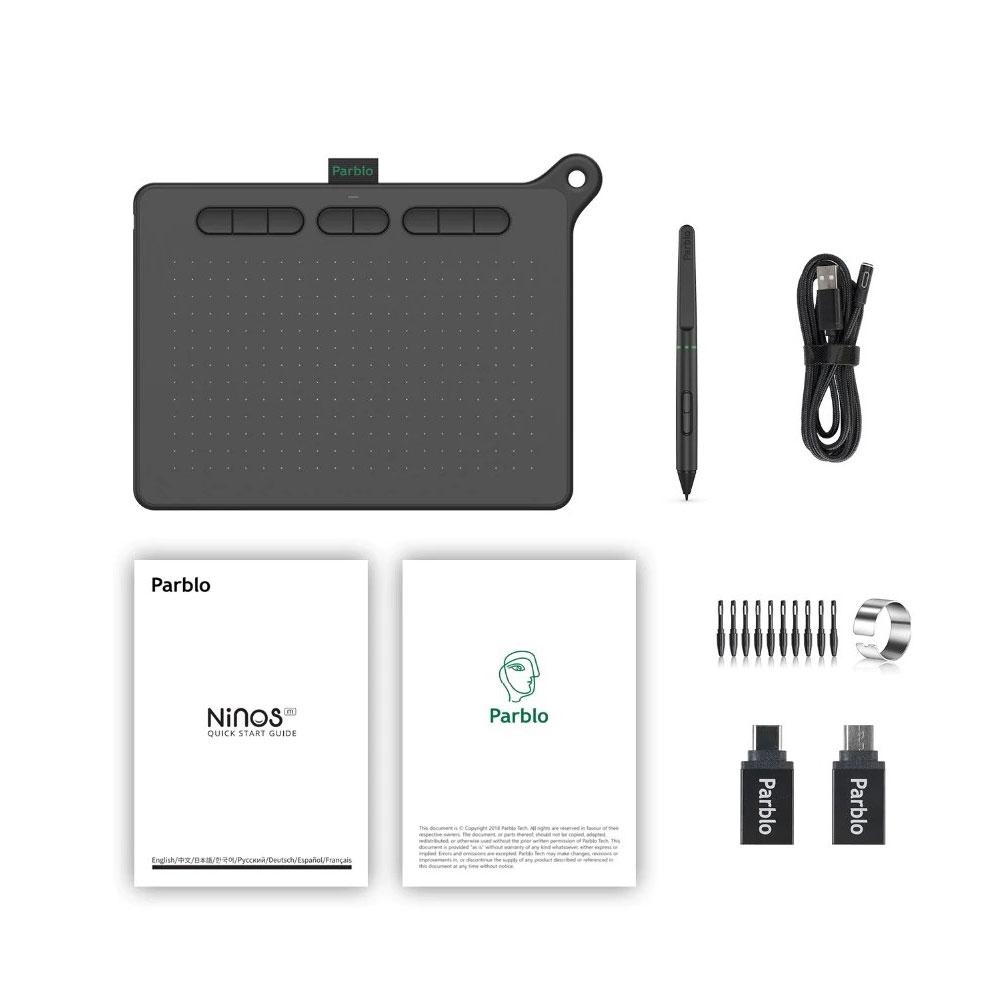 قلم نوری پاربلو Parblo Ninos M مشکی