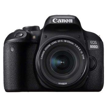 دوربین عکاسی کانن Canon 800D با لنز 55-18 کارکرده