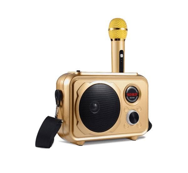 اسپیکر بلوتوثی و میکروفن بی سیم SD-501