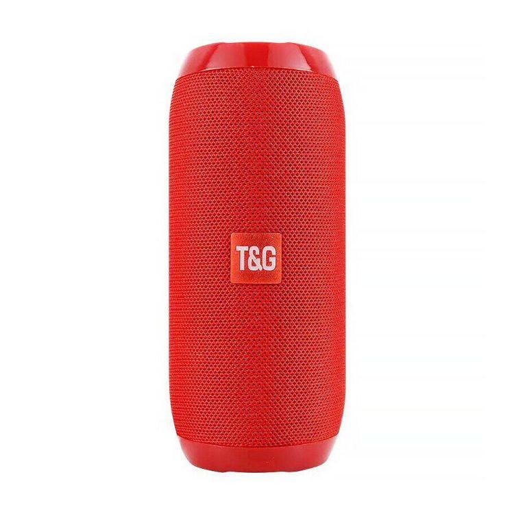 اسپیکر بلوتوث پرتابل تی اند جی T&G TG117 red