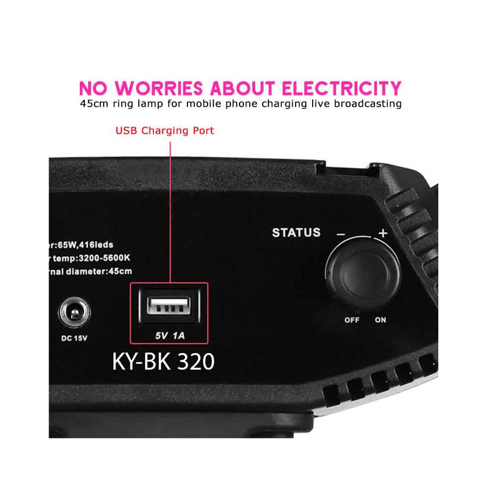 رینگ لایت عکاسی انسر Answer KY-BK 320