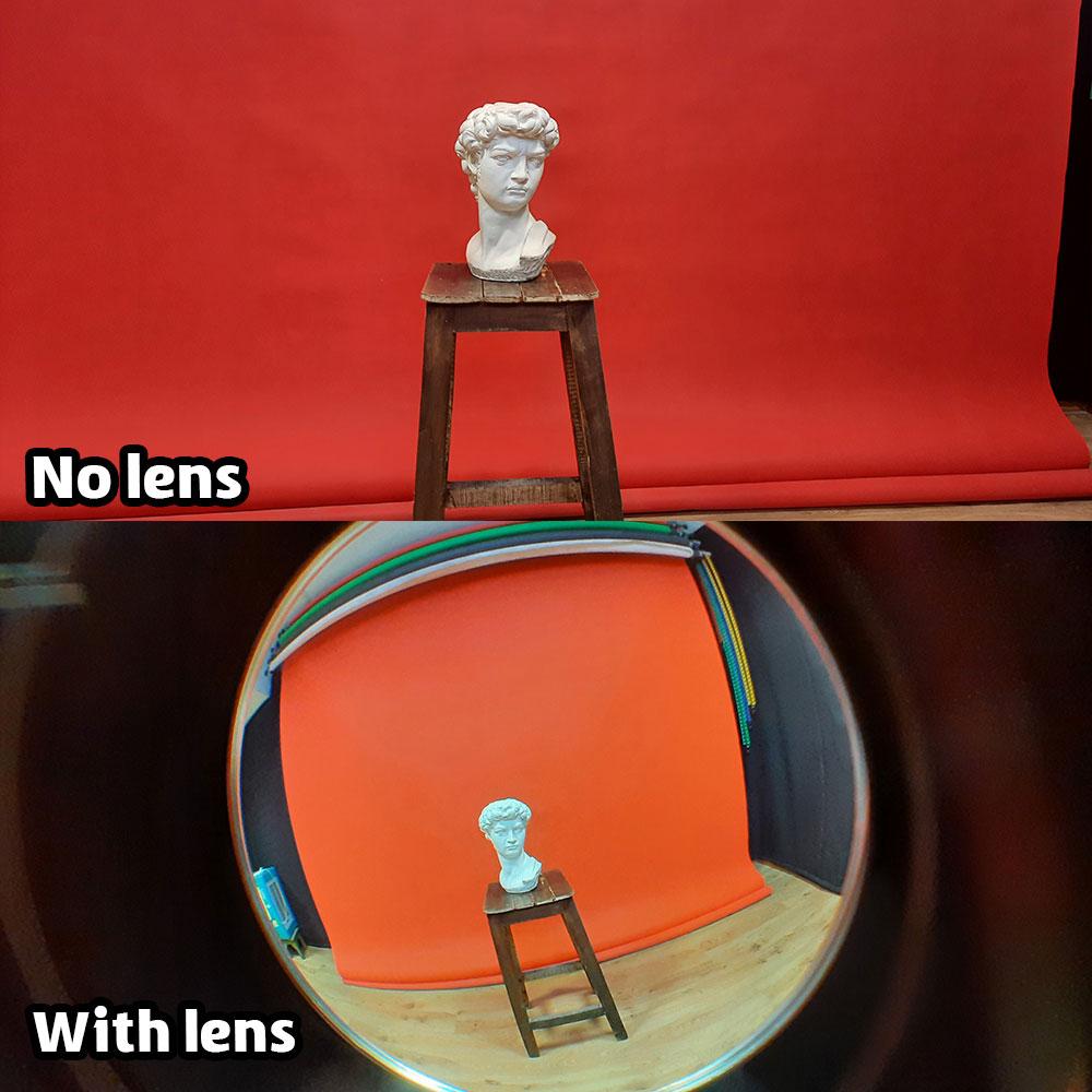 لنز موبایلی 0.45X PHONE LENS Black