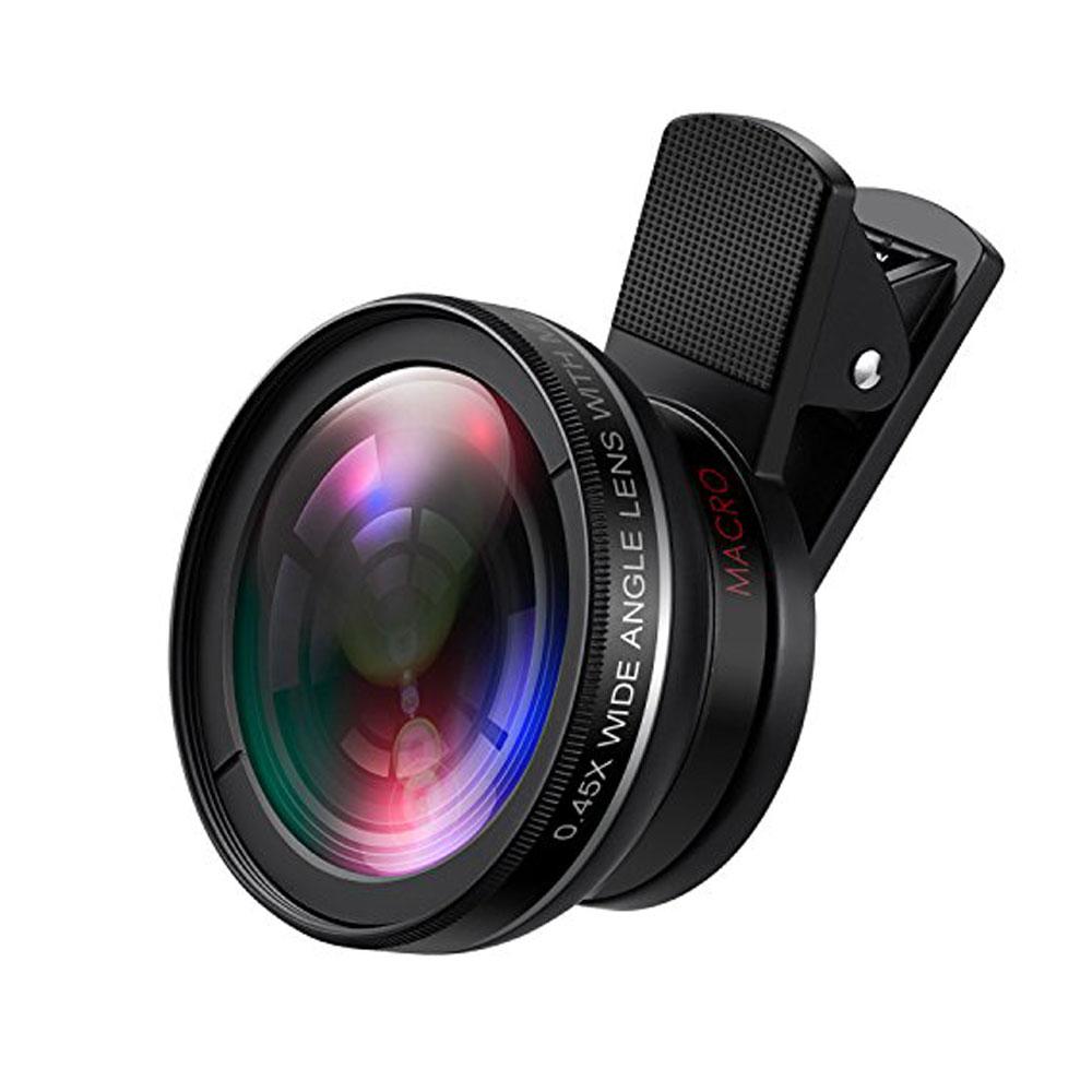 لنز موبایلی 0.45X PHONE LENS Black